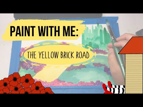 FOLLOW THE YELLOW BRICK ROAD (SPEEDPAINT)