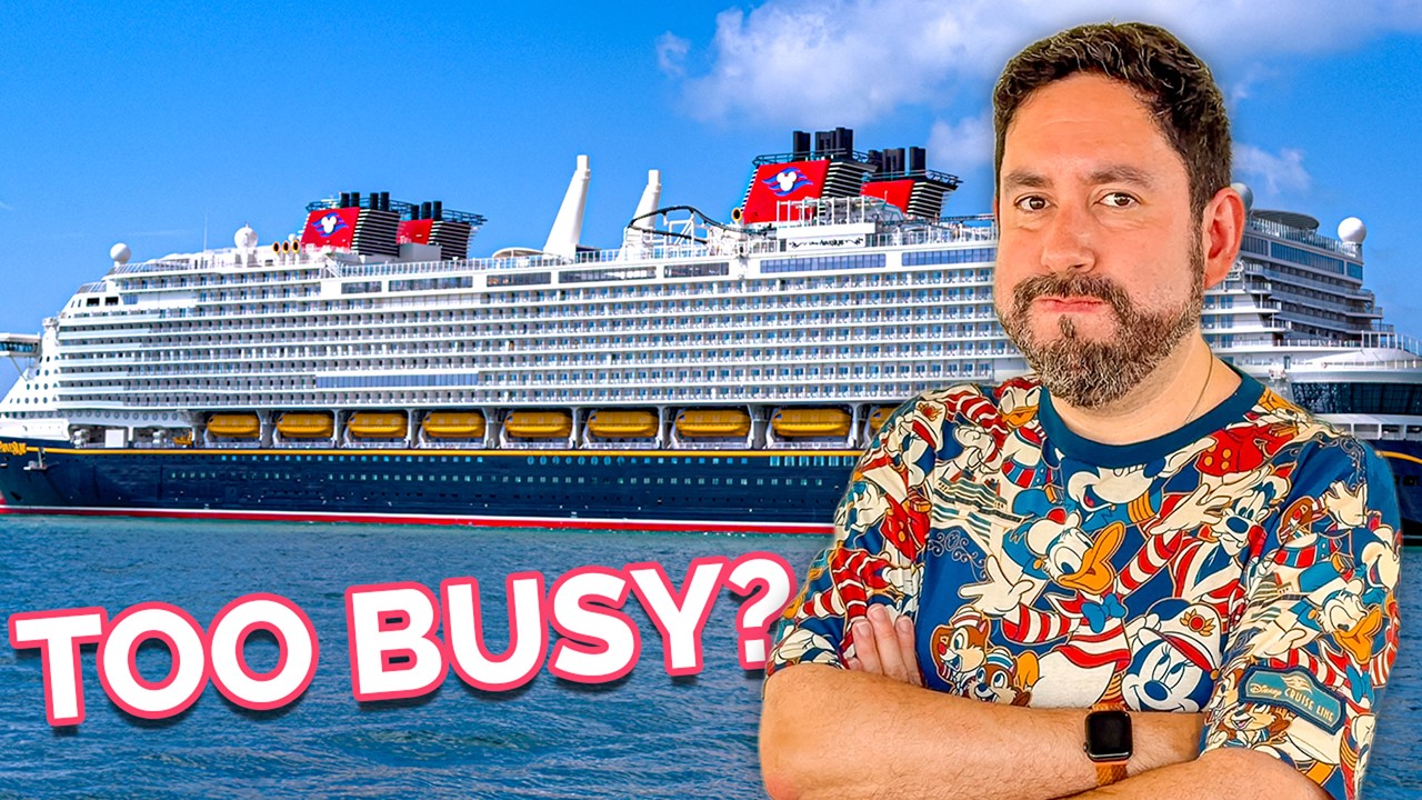 6,000+ People on Disney’s Largest Cruise Ship is CHAOS