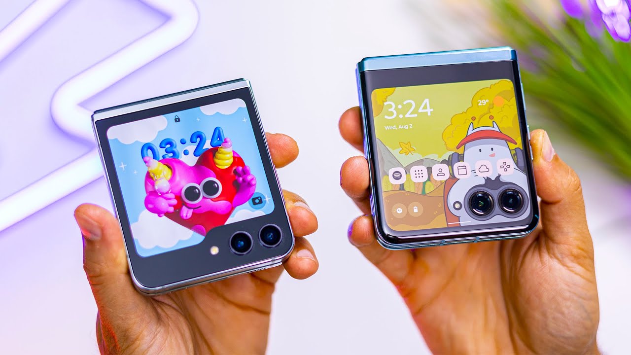 Samsung Galaxy Z Flip 5 vs Motorola Razr Plus (2023): which is the
