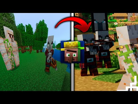 Crazy Mob Animation Mod: Your Mind Will Be Blown! 🤯 | Minecraft 1.19