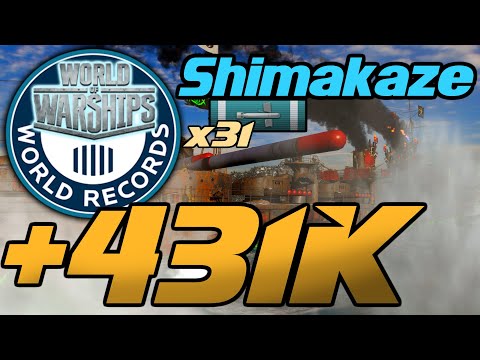 SHIMAKAZE: DAMAGE RECORD - Battleship Nightmare - World of Warships