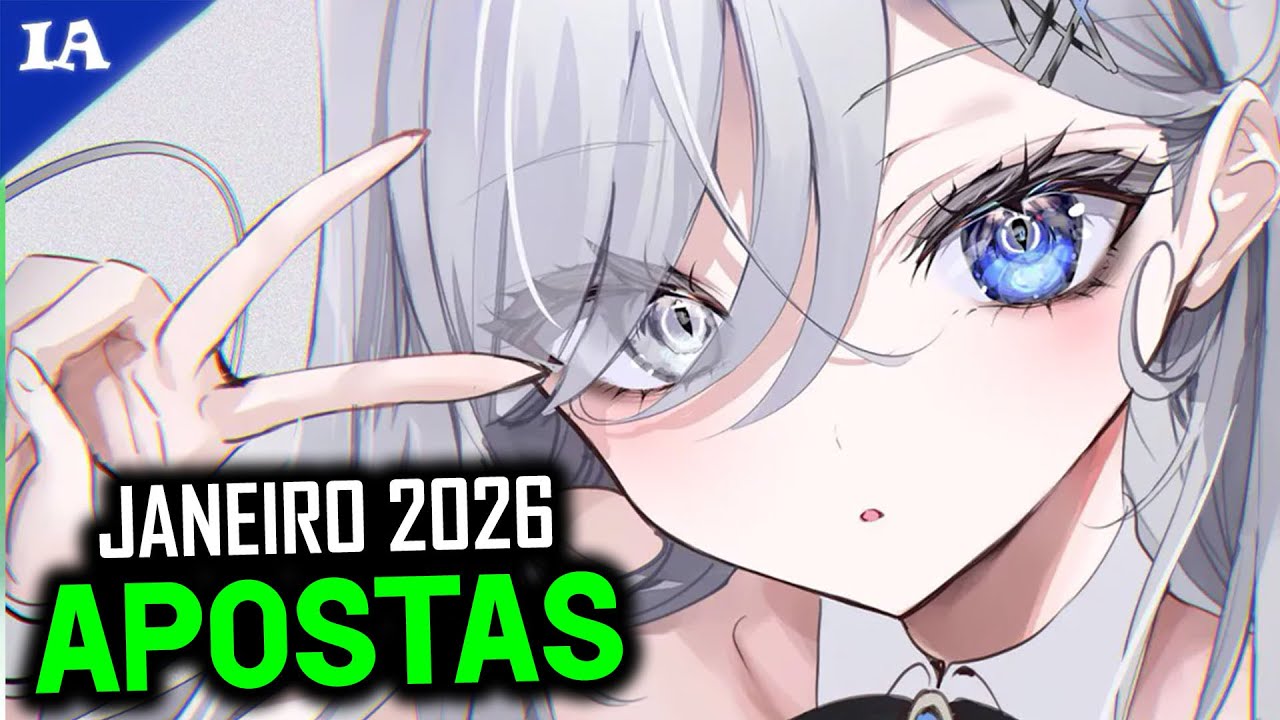 ANIMES QUE VÃO BOMBAR em JANEIRO 2026