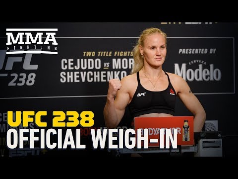 UFC 238 Official Weigh-in Highlights - MMA Fighting