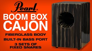 Video thumbnail for Pearl Boom Box Cajon by Pearl Drums