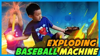 Baseball Pitching Machine For Kids Review - Unboxing Baseball Machine gameplay video by bemma24, 4:13 duration