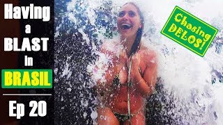 Having a BLAST in BRAZIL and Chasing the DELOS Crew! - Sailing Kauana Ep 20