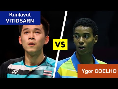 Kunlavut VITIDSARN vs Ygor COELHO  R32 US Open 2023