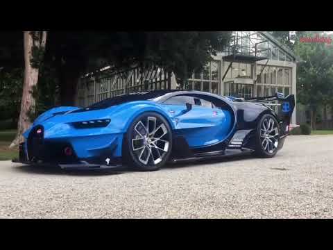 Bugatti Vision GT and Chiron. It looks like a supercar in the game!