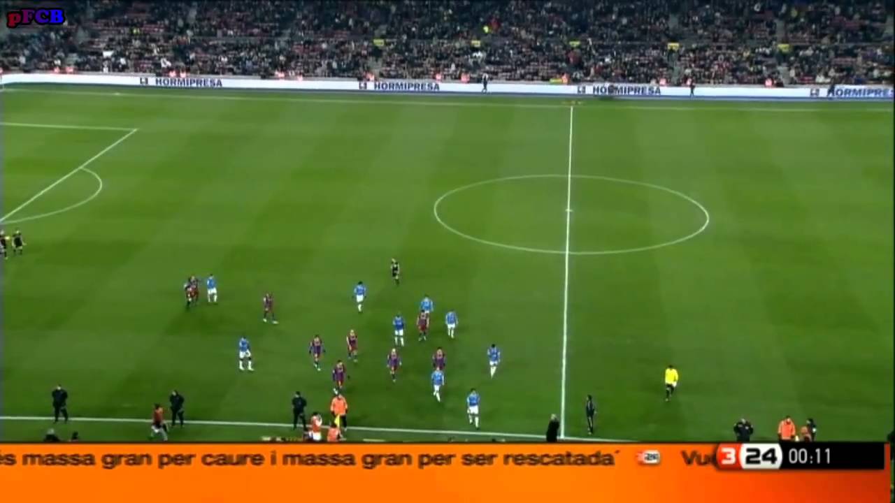FC.Barcelona 5-0 Almería - Messi Villa Pedro Keit...