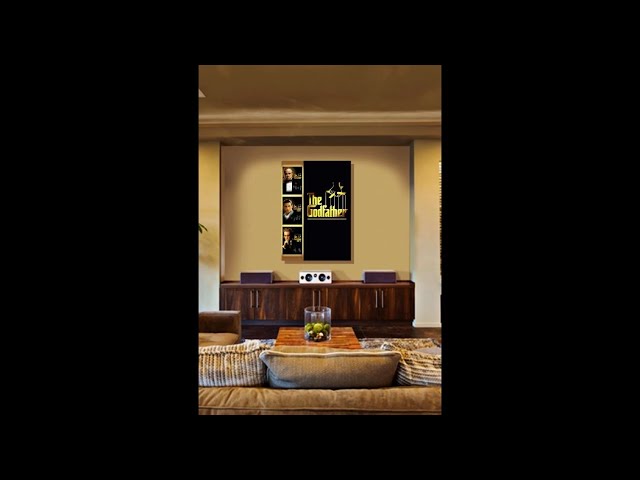 Vídeo relacionado con Tritó Design Póster El Padrino sin Marco, Decoración de Pared con Diseño Clásico de Película (Familia, A3)