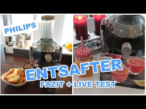 Philips HR1921/20 ENTSAFTER + FAZIT + LIVE TEST | DaniLu