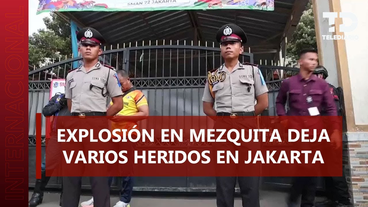 ¿Qué pasó en Indonesia? Explota mezquita de un colegio de Yakarta que dejó más de 50 heridos