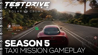 Test Drive Unlimited Solar Crown | Taxi Mission Gameplay