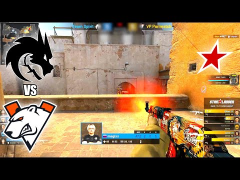 Virtus.pro vs Spirit - StarLadder CIS RMR 2021 | CSGO HIGHLIGHTS