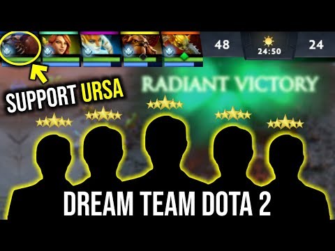 MIRACLE ANA KUROKY GH CEB..!! WTF Dream Team TI Winner Ursa Support by Miracle 7.21c | Dota 2