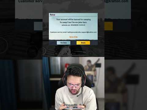 My Id got Banned Again Bcz Of🥵 #shorts #lolzzzgaming #bgmi