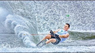 How to Cross the Wakes  Slalom Waterskiing