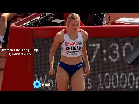 Women's U23 Long Jump Qualification #femaleathletes #womenslongjump #trackandfield