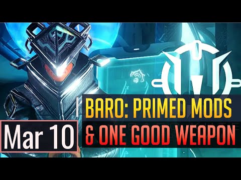 Warframe | BARO KI'TEER: Meh Primed Mods & One Good Weapon - Mar 10th