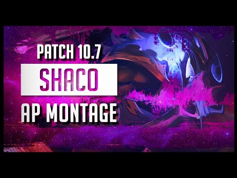 AP SHACO 10.7 NIGHTMARE SUPPORT MONTAGE - League of Legends