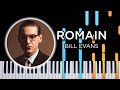 Romain (As played by Bill Evans) - Piano Tutorial