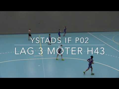 Ystads IF P02 lag 3 möter H43