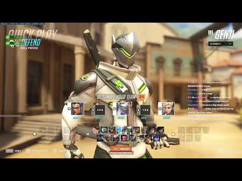 Overwatch 2 Tryhard Genji Gameplay By Fastest Genji God Necros