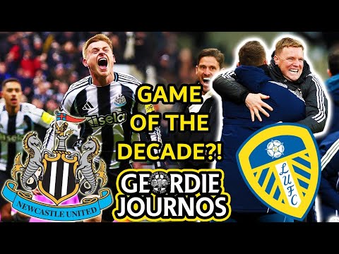 UTTER CHAOS! But we ABSOLUTELY LOVED Newcastle 4-3 Leeds
