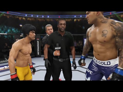 Bruce Lee vs. Isaac Frost (EA Sports UFC 3) - Crazy UFC 👊🤪