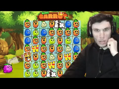 He JUICES US UP 😱 | King Carrot on 1500$ STAKE 😍 | Trainwreckstv Gambling Highlights