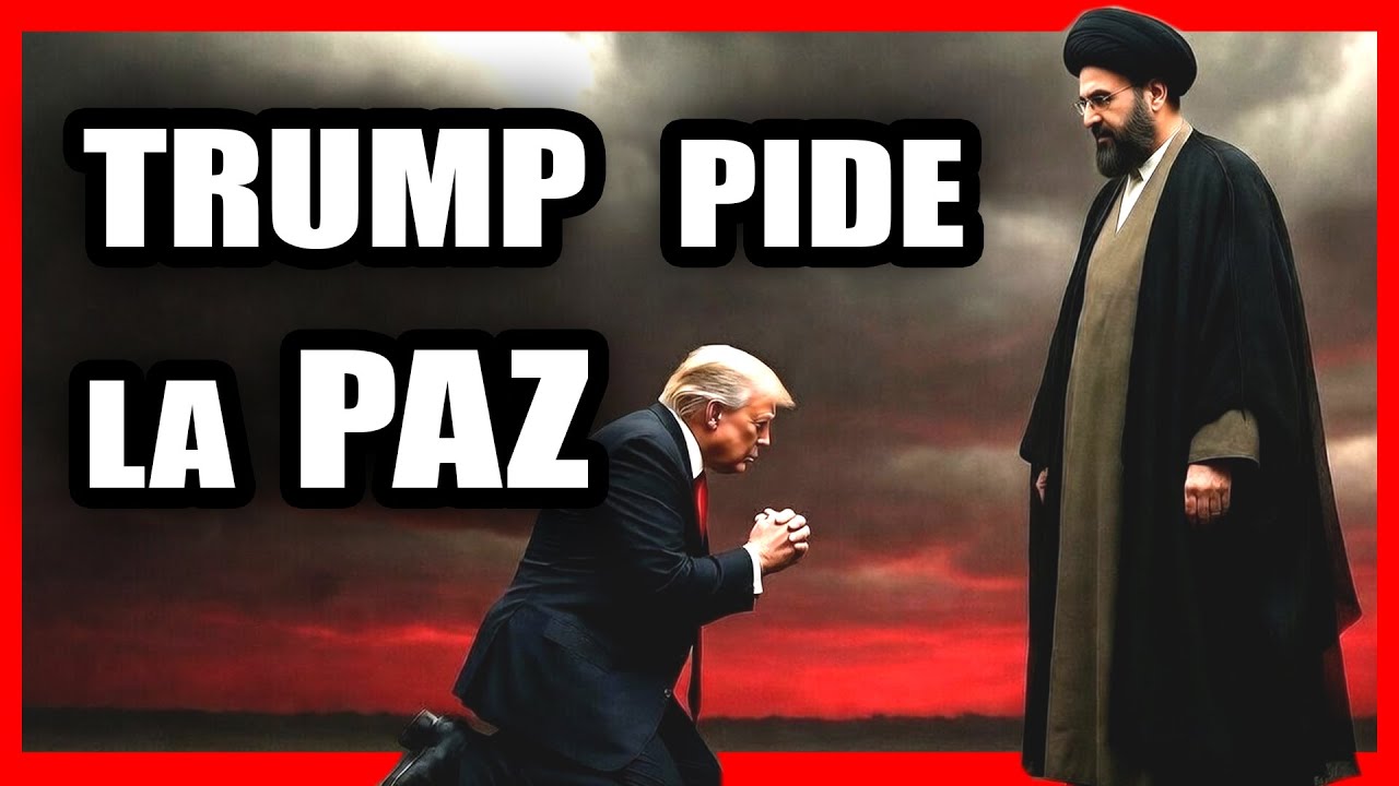 TRUMP PIDE a IRÁN un ACUERDO de PAZ TRAS QUEMAR su ÚLTIMA CARTA para EVITAR el COLPASO