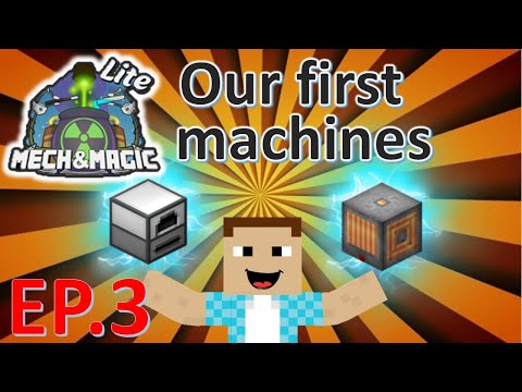 The Technomancer - Minecraft: Mech & Magic EP.3 Our first machines