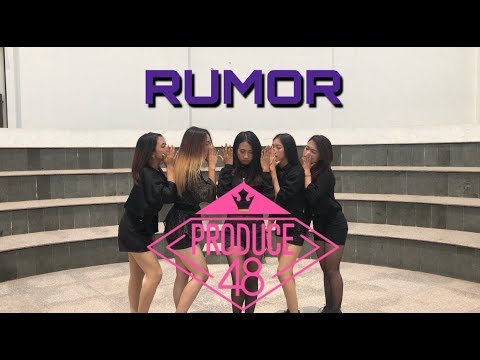 PRODUCE48 Nation's Hot Issue [국.슈 (국프의 핫이슈)] ♬ Rumor by Dancing Girls from INDONESIA