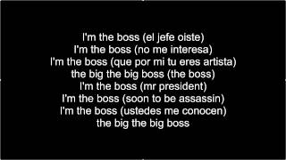 Daddy Yankee - I&#39;m the boss  (letra / lyrics)