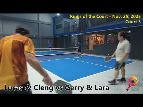 Court 3 G4   Lucas & Cleng vs Gerry & Lara - November 25, 2025 @ G-PARK Playgrounds