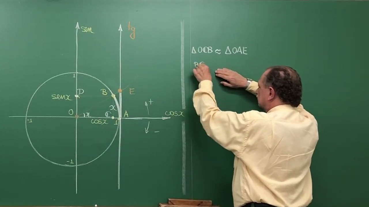 As 6 funções trigonométricas vistas na circunferência