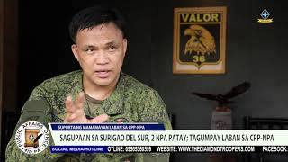 SUPORTA NG MAMAMAYAN LABAN SA CPP-NPA