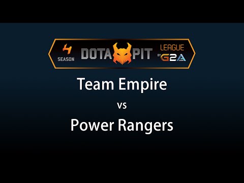 Empire vs Power Rangers Game 1 - Dota Pit 4 G2A - @TobiWanDOTA @Blitz_DotA