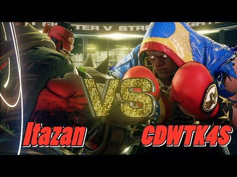 Itazan (#3 Ranked Abigail) vs. CD WT4KS (# 1Ranked Balrog)-Street Fighter V