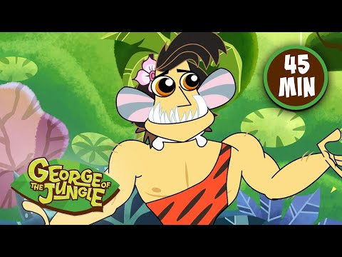 George of the Jungle | George's Many Disguises | Funny Cartoons for Kids