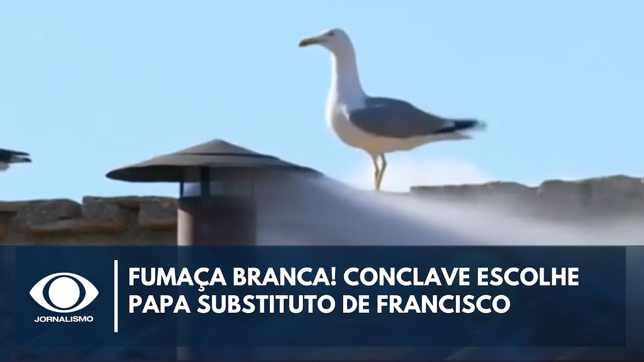 Fumaça branca! Conclave escolhe papa substituto de Francisco