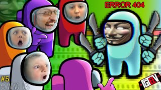 Download lagu There's a Hacker AMONG US and we STOP HIM!  (FGTeeV Family Gameplay) mp3