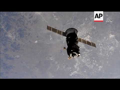 Undocking of Expedition 57 crew from ISS