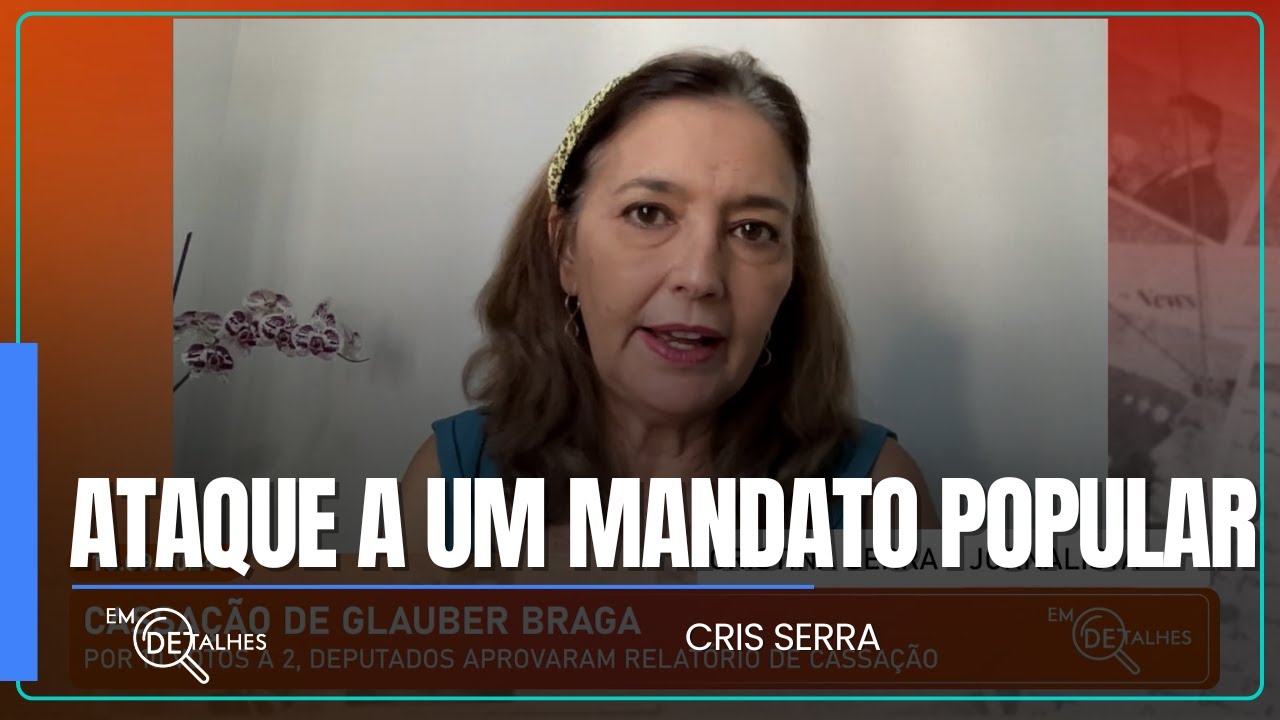 Cris Serra, sobre o caso Glauber: “O Conselho de Ética só é acordado quando há conveniência”
