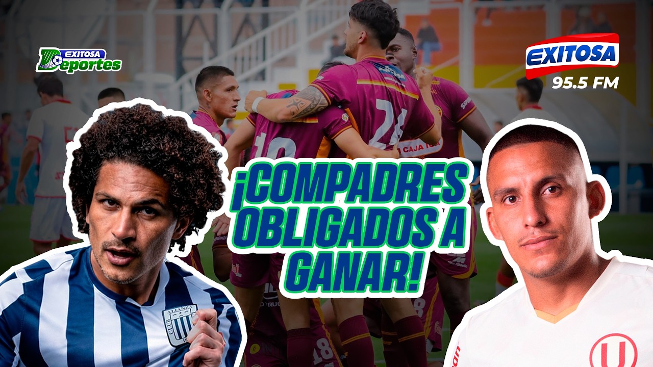 EXITOSA DEPORTES ⚽ ALIANZA ENFRENTA A CUSCO Y LA U VIAJA A AREQUIPA - 18/04/26