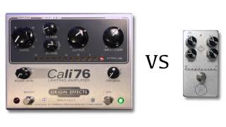Video thumbnail for Origin Effect Cali76 vs Keeley C4 Compressor by shnobel
