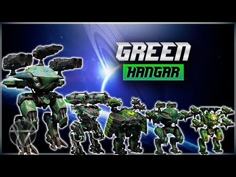 [WR] 🔥 Green Theme Hangar – Mk3 Gameplay | War Robots