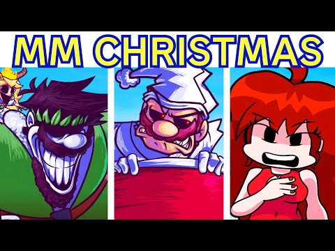 FNF Mario.EXE's Nightmare! MARIO'S MADNESS CHRISTMAS SURPRISE UPDATE (Cutscenes) Mario.EXE