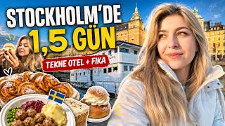 Stockholm’de 1,5 Gün 🇸🇪 | Gamla Stan, Tekne Otel, Vintage & IKEA