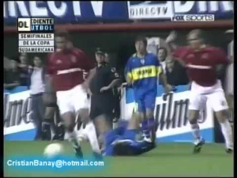 Sudamericana 2004 (Semis Ida): Boca Juniors (ARG) 4 - 2 Internacional (BRA)